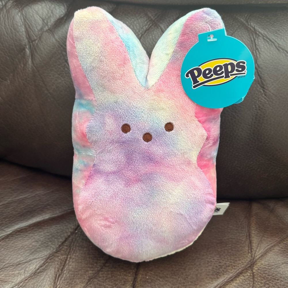 Peeps Tie Dye Plush Bunny